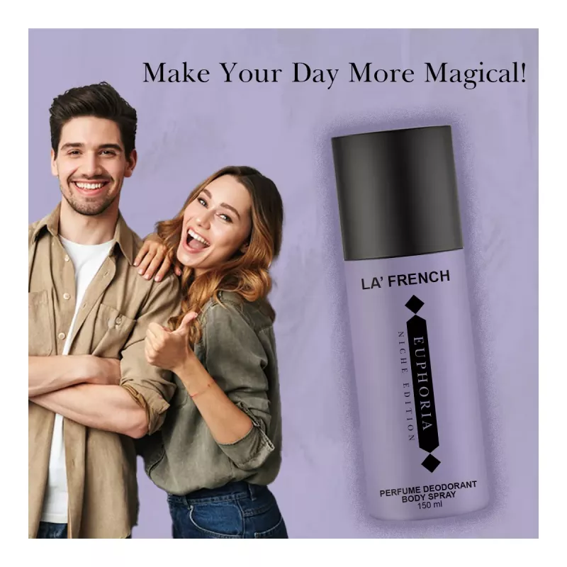 Buy LA French Euphoria Perfume Deodorant Body Spray Online 33