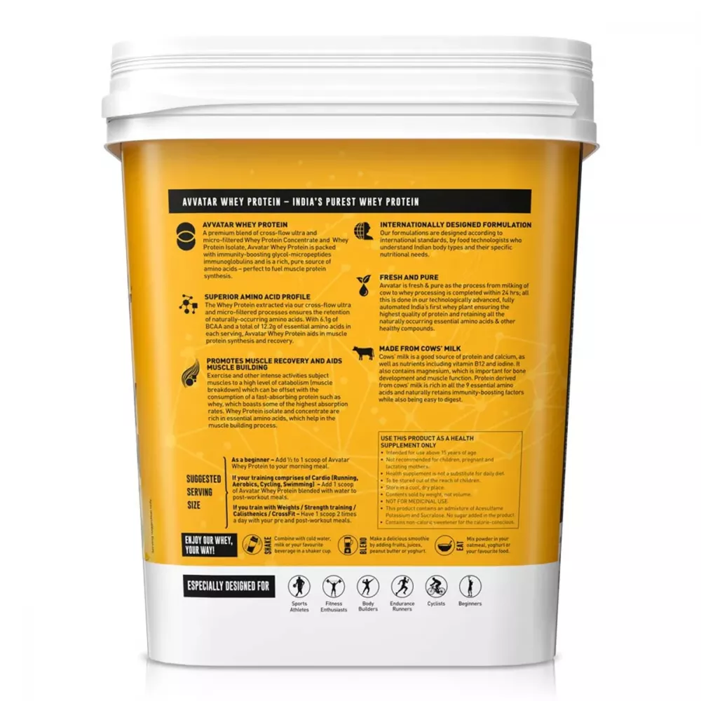 Avvatar Whey Protein Mango Rush (4kg)