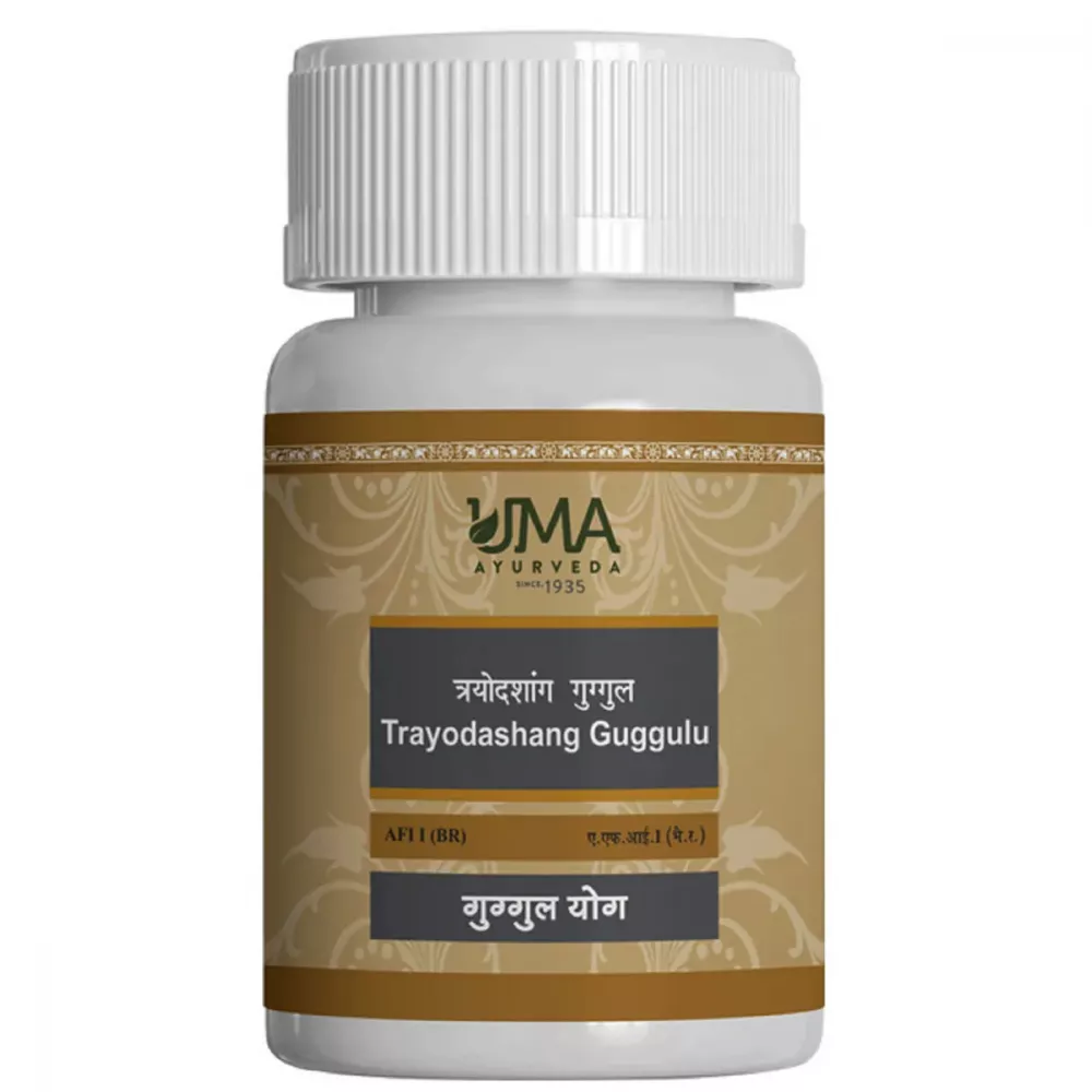 UMA Trayodashanga Guggulu Tablets Bottle of 40 QTY