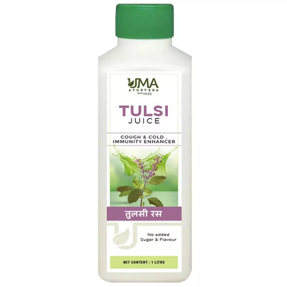 UMA Tulsi Juice Bottle of 1000 ML