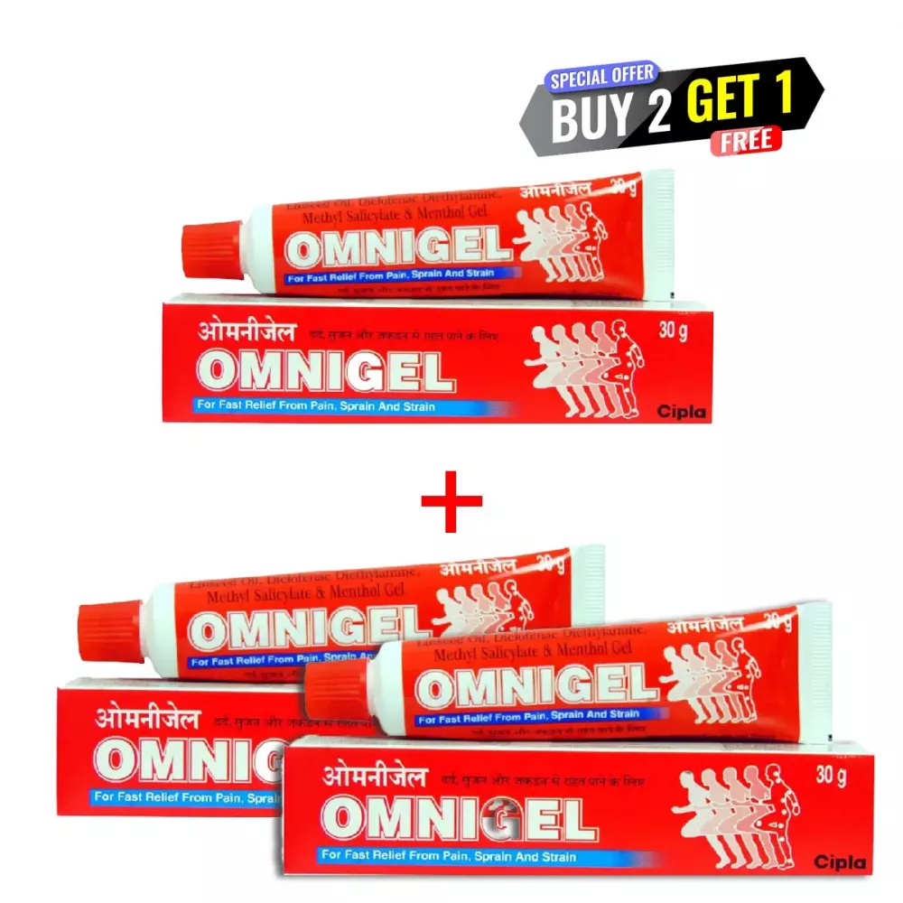 Omnigel Pain Relief Products for Sprain, Strain & Muscle Pain.
