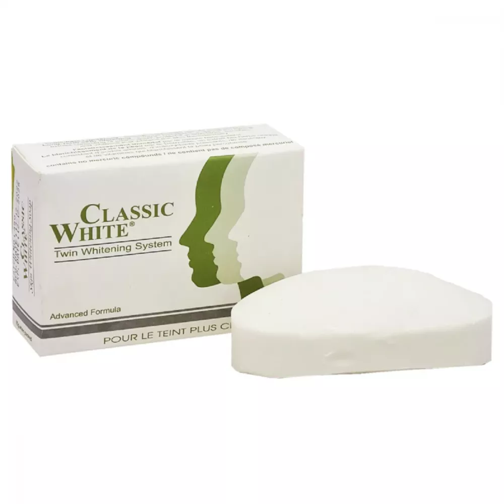 Buy Classic White Twin Whitening Soap Online - 40% Off