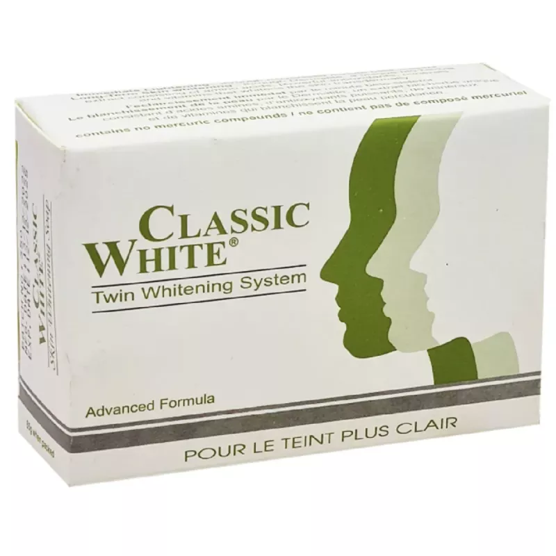 Buy Classic White Twin Whitening Soap Online - 40% Off