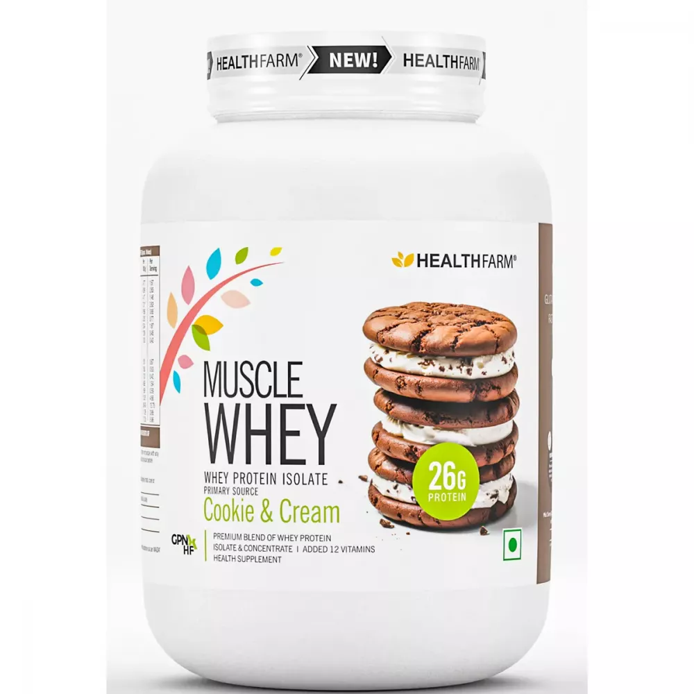 Healthfarm Muscle Whey Cookies & Cream (2kg)