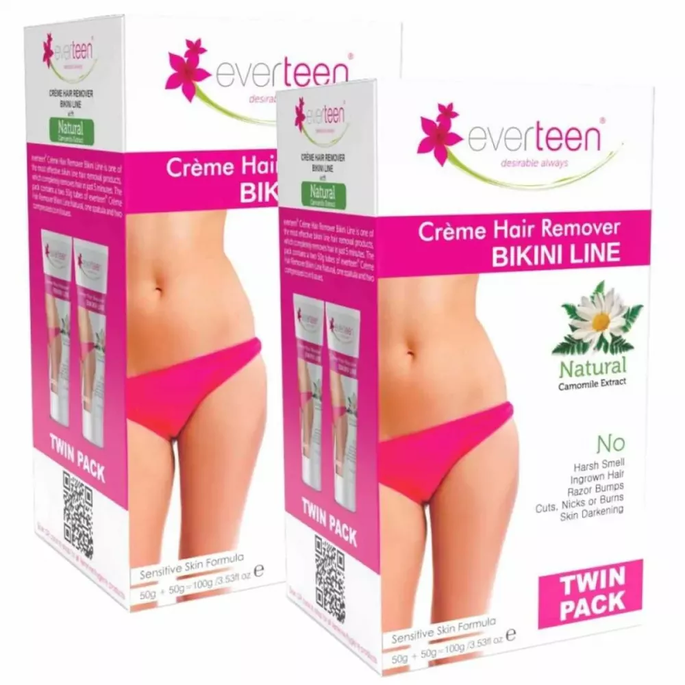 Everteen Creme Hair Remover Bikini Line Review - Makeup Review And Beauty  Blog