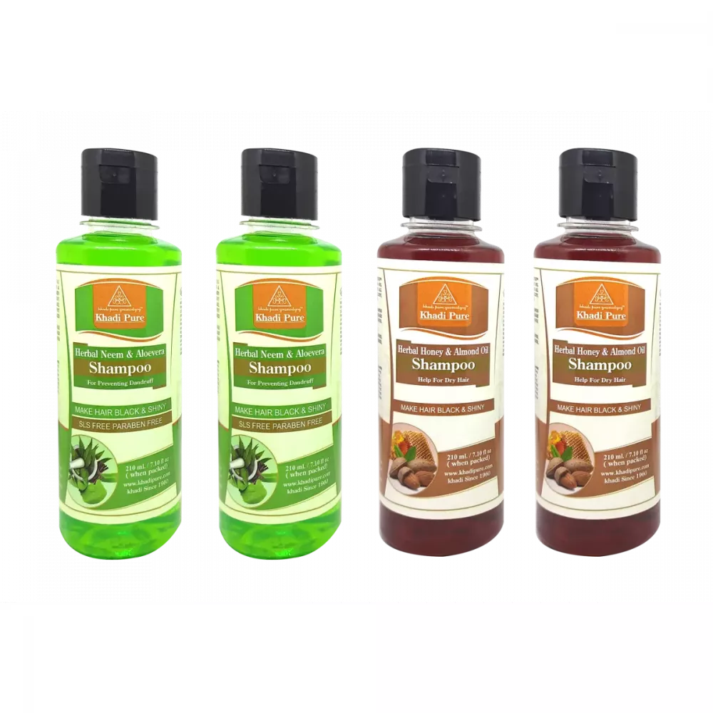 Anayesha Khadi Rose Shampoo Premium (210ml) pack of 2 – Anayesha Herbals