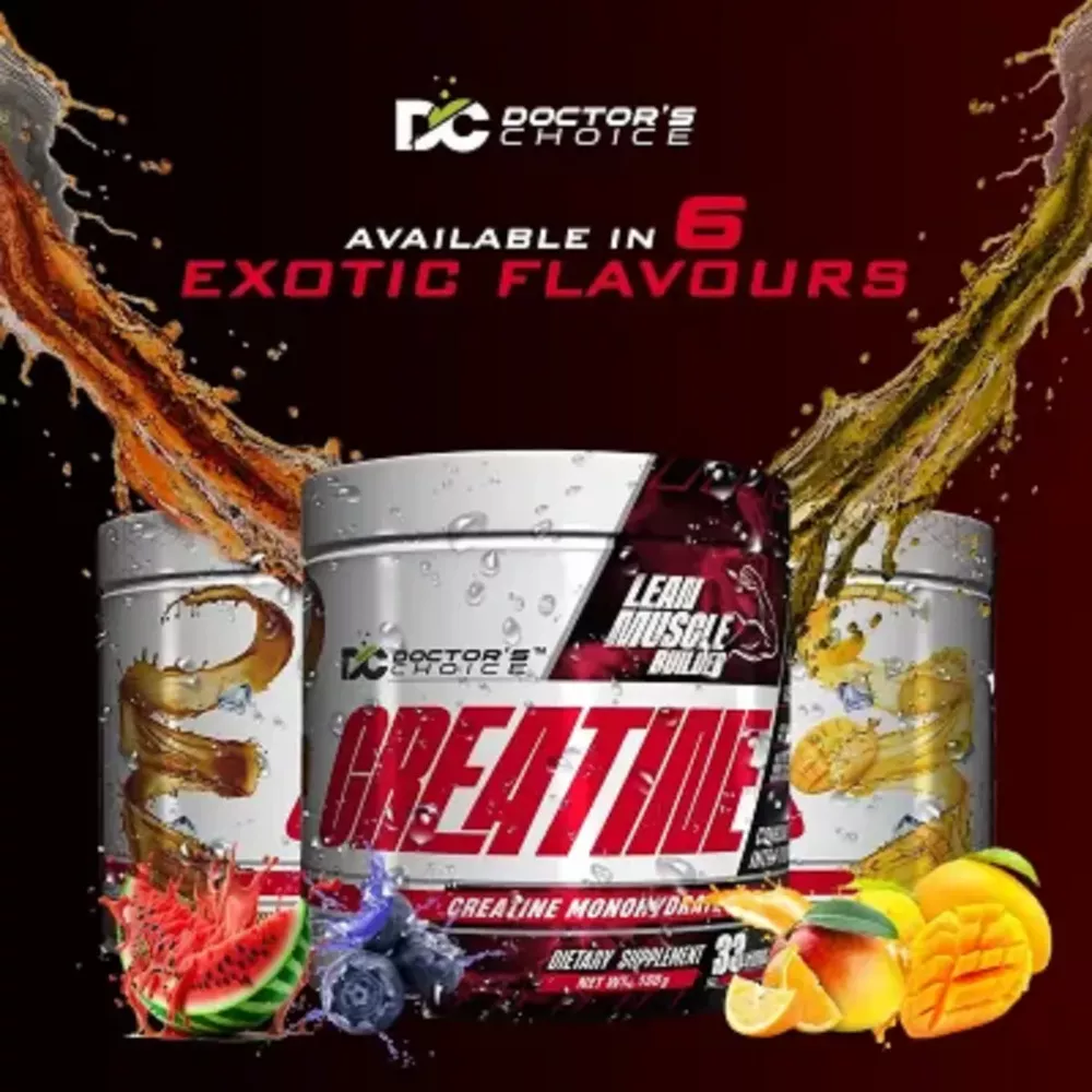 Doctor's Choice Creatine Monohydrate Blueberry (250g)