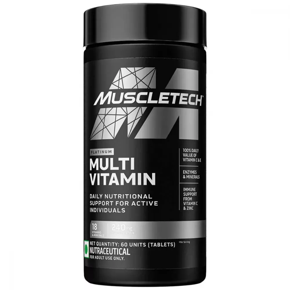 Muscletech Platinum Multivitamin Tablets (60tab)