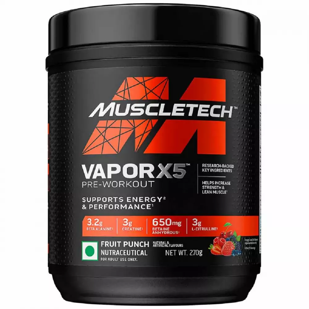 Muscletech Vapor X5 Fruit Punch (270g)