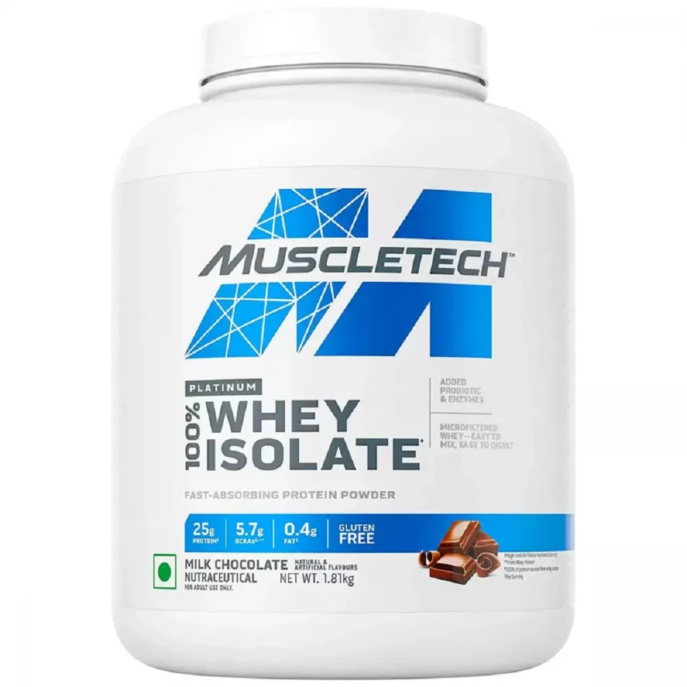Muscletech Platinum 100% Whey Isolate Milk Chocolate (1.81kg)