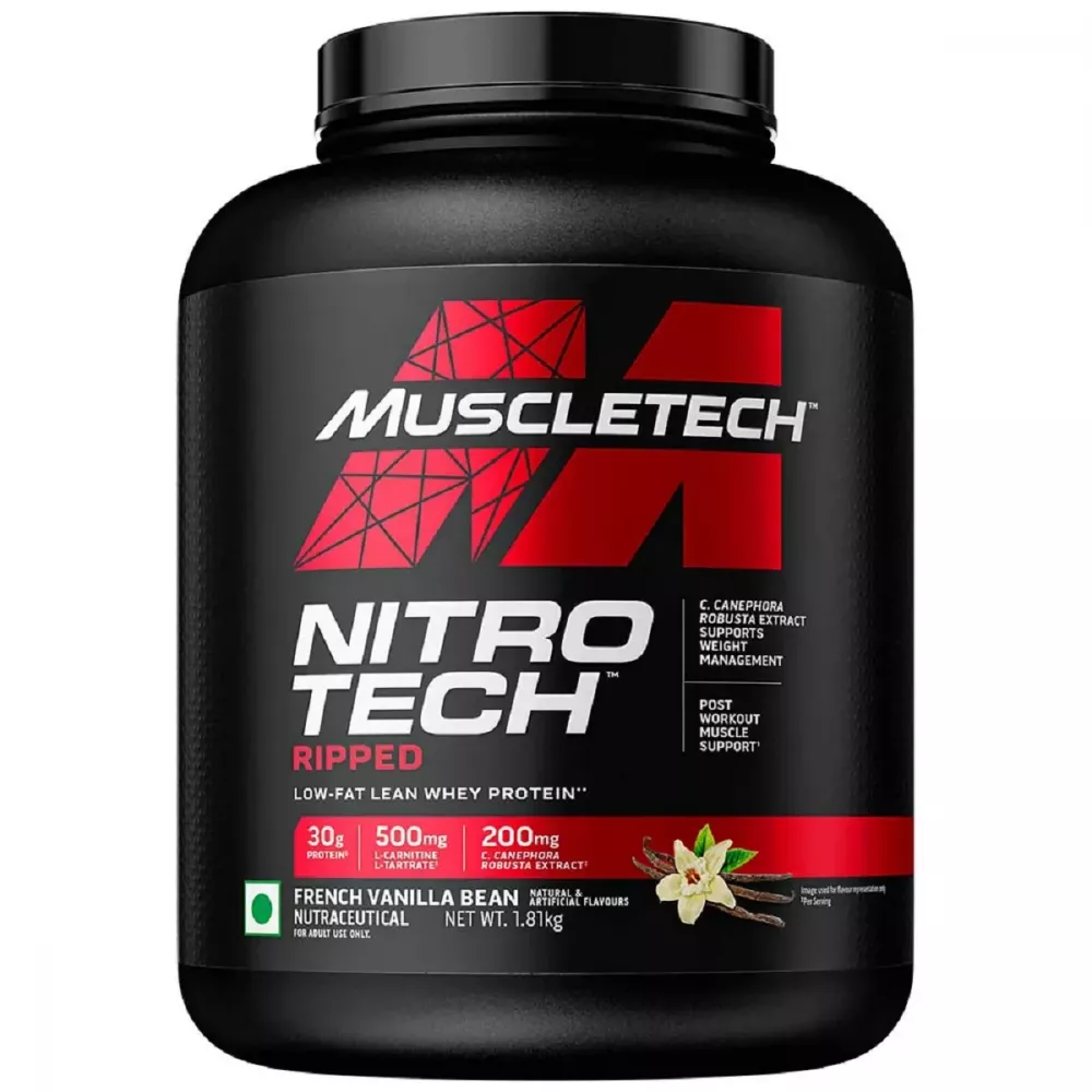 Muscletech Nitrotech Ripped French Vanilla (1.81kg)