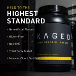 Kaged Muscle Whey Protein Isolate Chocolate (1.36kg)