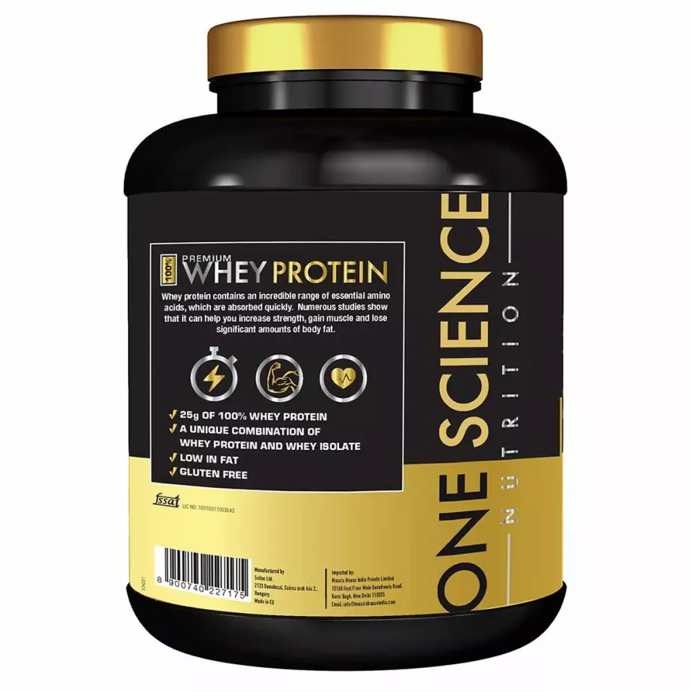 One Science 100% Premium Whey Protein Blueberry Muffin (2.27kg)