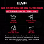 GNC Amp Gold Series 100% Whey Protein Strawberry (1.81kg)