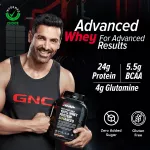 GNC Amp Gold Series 100% Whey Protein Strawberry (1.81kg)