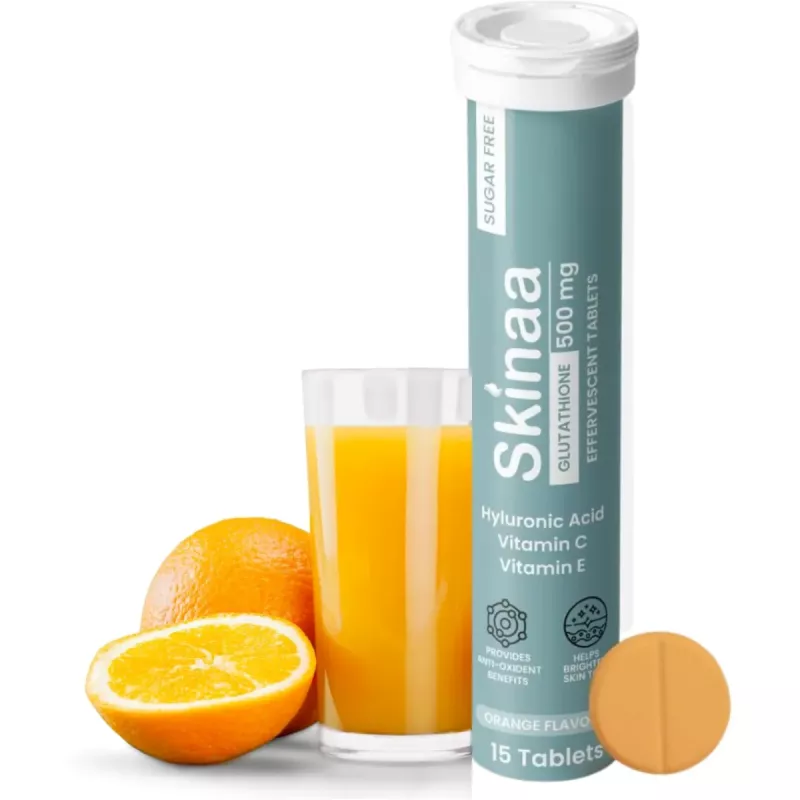 Skinaa Glutathione 500mg Effervescent Tablets (15tab) | Buy on Healthmug