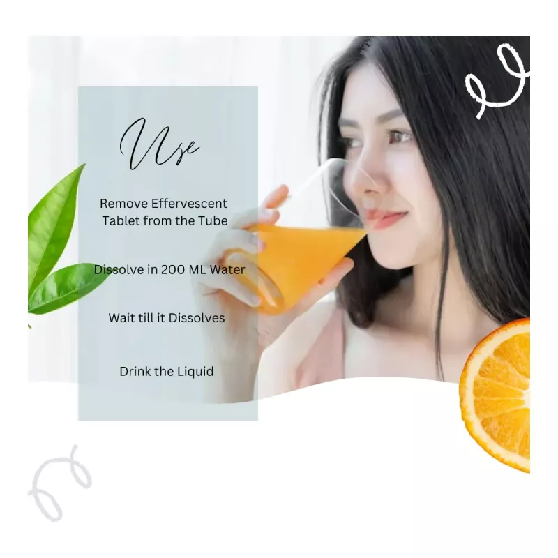 glutathione tablets dissolve in water OZiva Bioactive Glutathione 15 Tablets -Orange- Pack of 2 (30 Tablets) main image 0