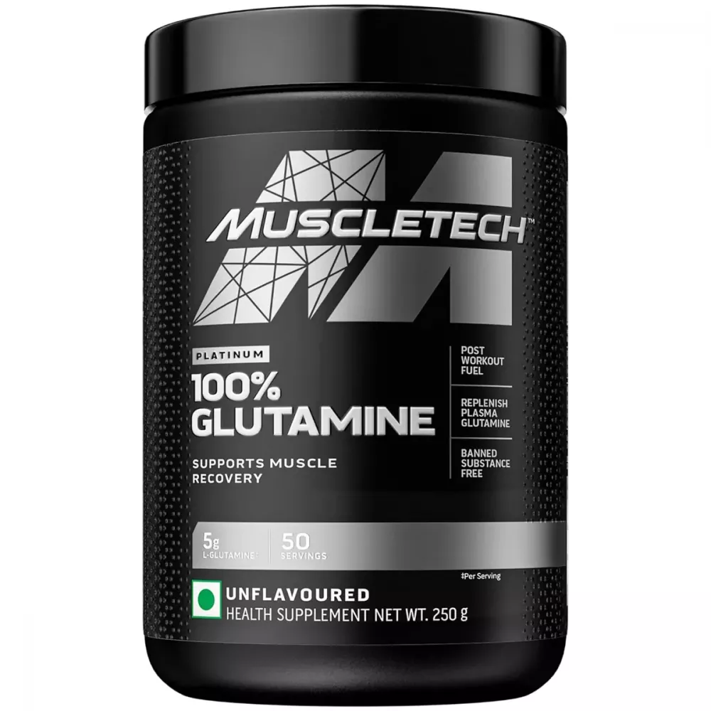 Muscletech Platinum 100% L-Glutamine Unflavored (250g)