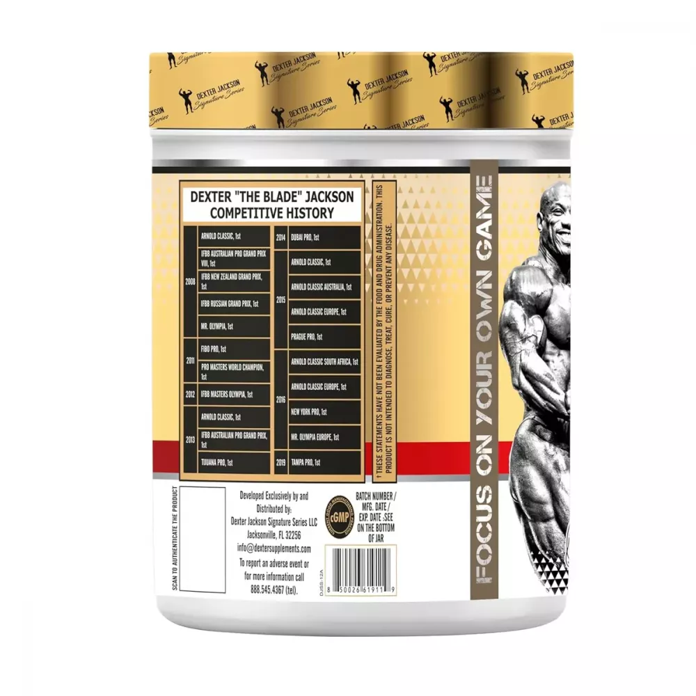 Dexter Jackson Legend Pump Advanced Pre workout Blueberry Lemonade (432g)