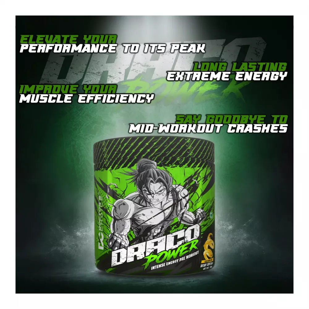 Doctor's Choice Draco Power Pre Workout Exotic Mango Zinc (100g)