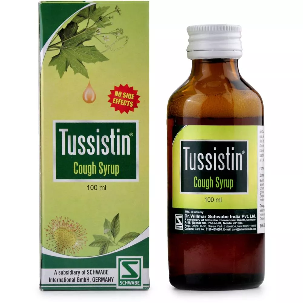 Buy Willmar Schwabe India Tussistin Cough Syrup Online 5 Off