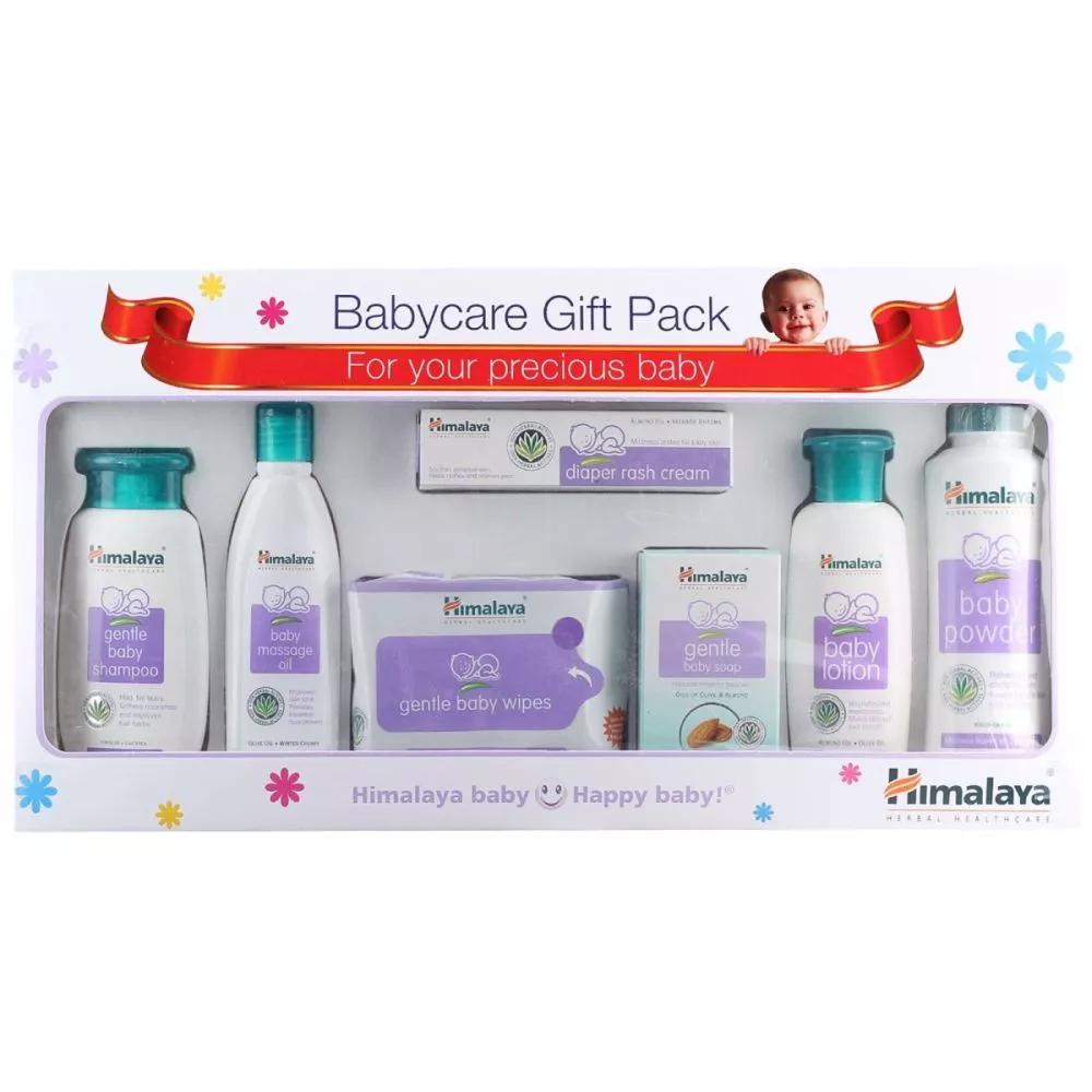Buy HIMALAYA HAPPY BABY GIFT PACK ( 7 IN 1) (BLUE) X PACK 2 (BLUE) Online &  Get Upto 60% OFF at PharmEasy