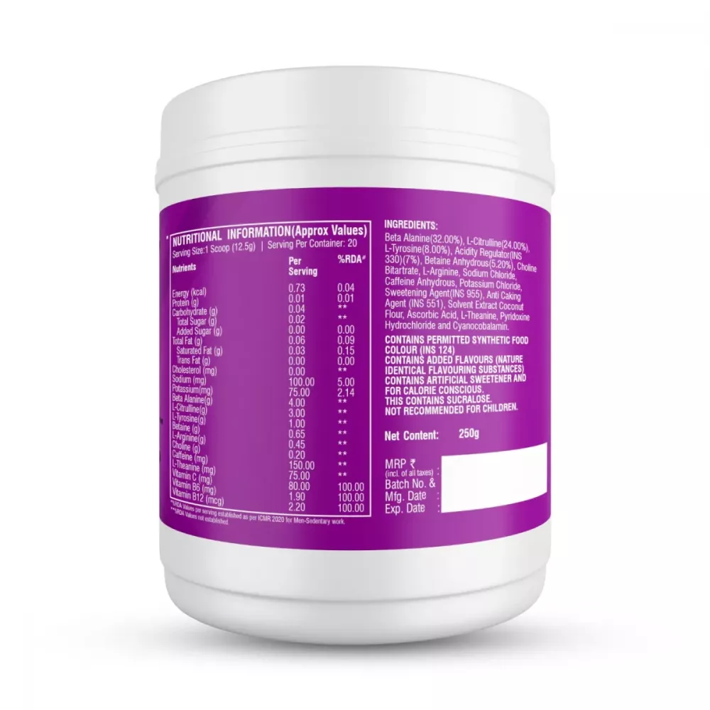 Healthfarm Thpre X Preworkout BlackBerry Lemonade BlackBerry Lemonade (250g)