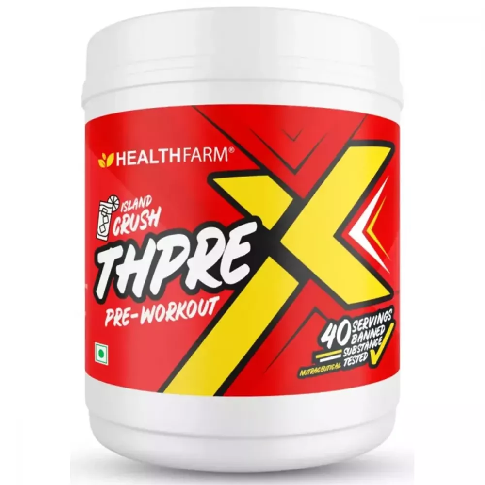 Healthfarm Thpre X Preworkout Island Crush (500g)