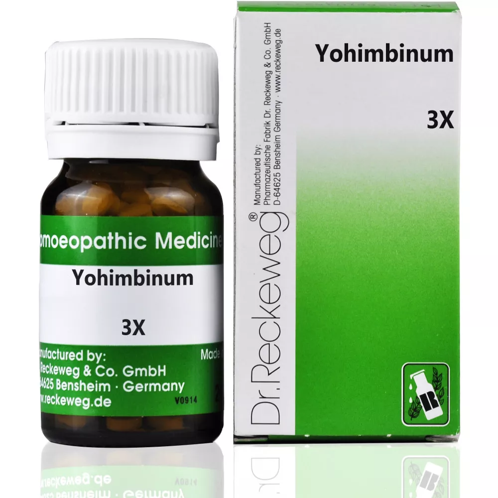 Buy Dr Reckeweg Yohimbinum Trituration Tablets Online 5 Off Healthmug Com