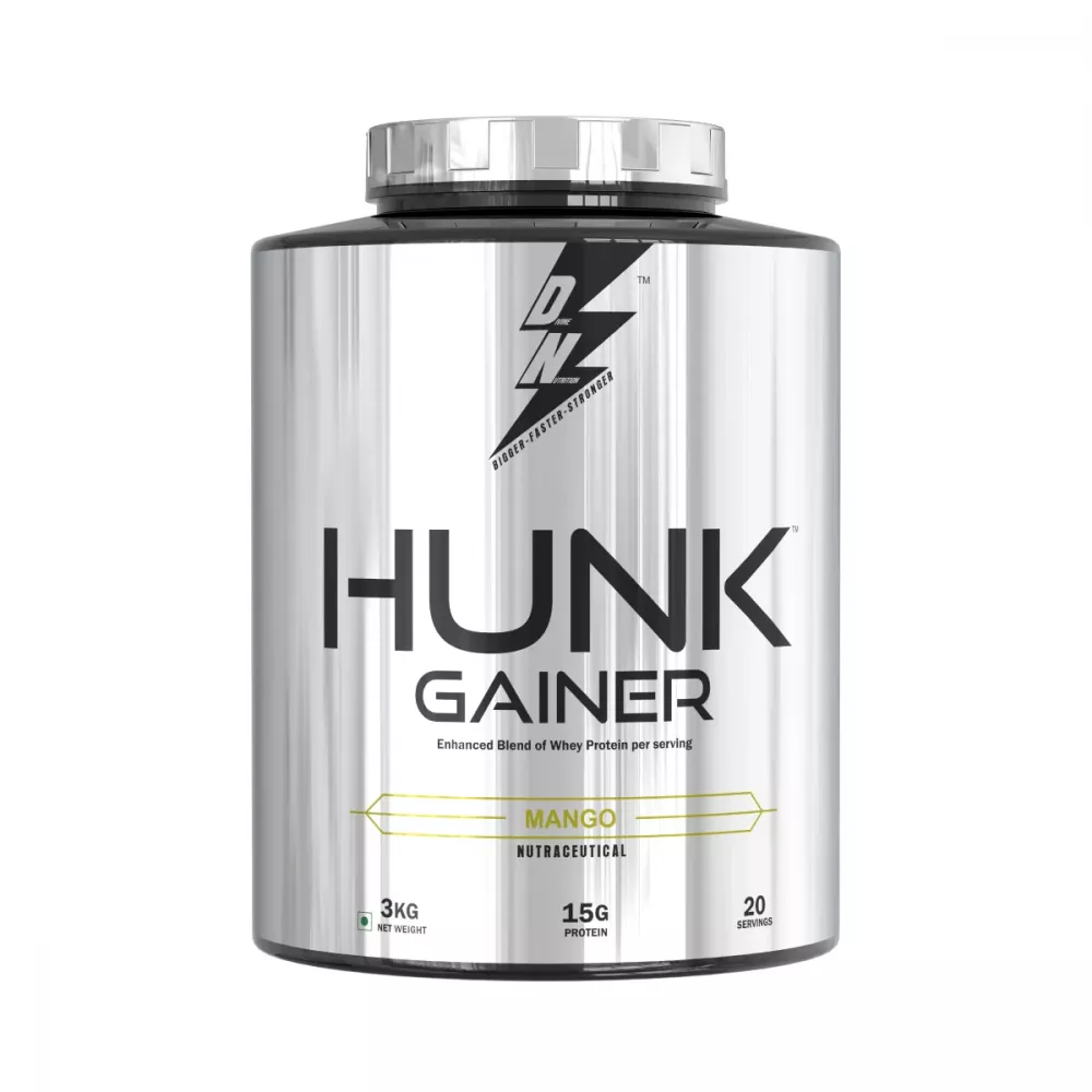 Divine Nutrition Hunk Gainer Mango (3kg)