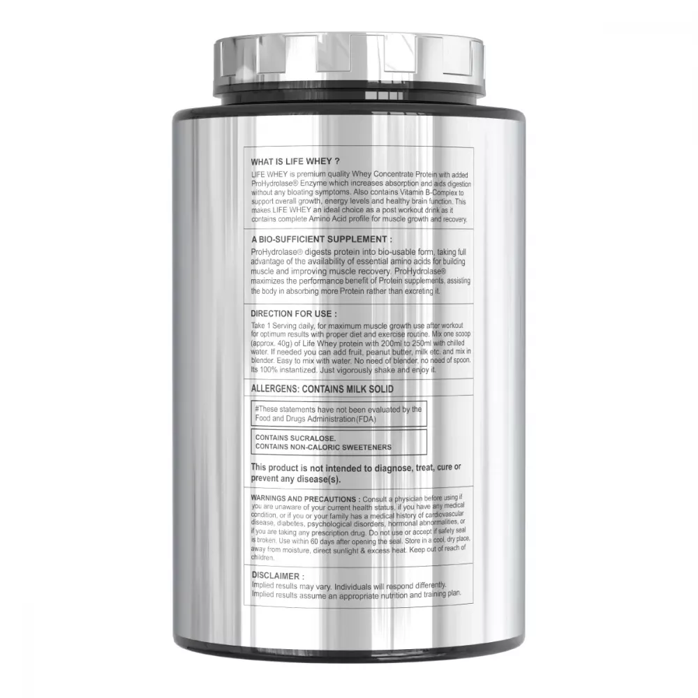 Divine Nutrition Life Whey Cafe Mocha (1kg)