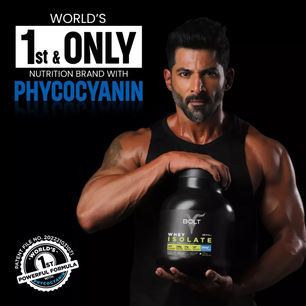 Bolt Whey Isolate Protein Powder Saffron Pistachio (0.9kg)