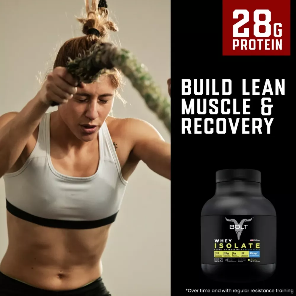 Bolt Whey Isolate Protein Powder Saffron Pistachio (0.9kg)