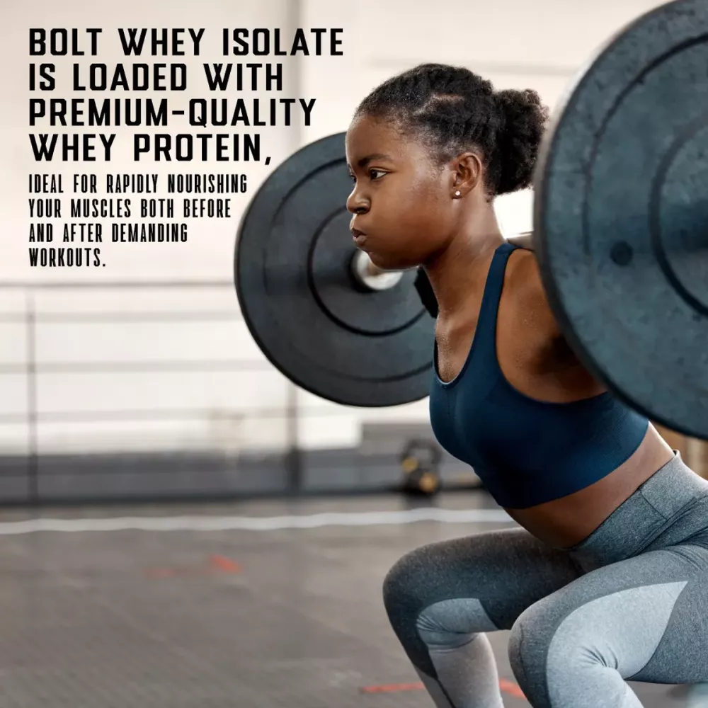 Bolt Whey Isolate Protein Powder Saffron Pistachio (0.9kg)