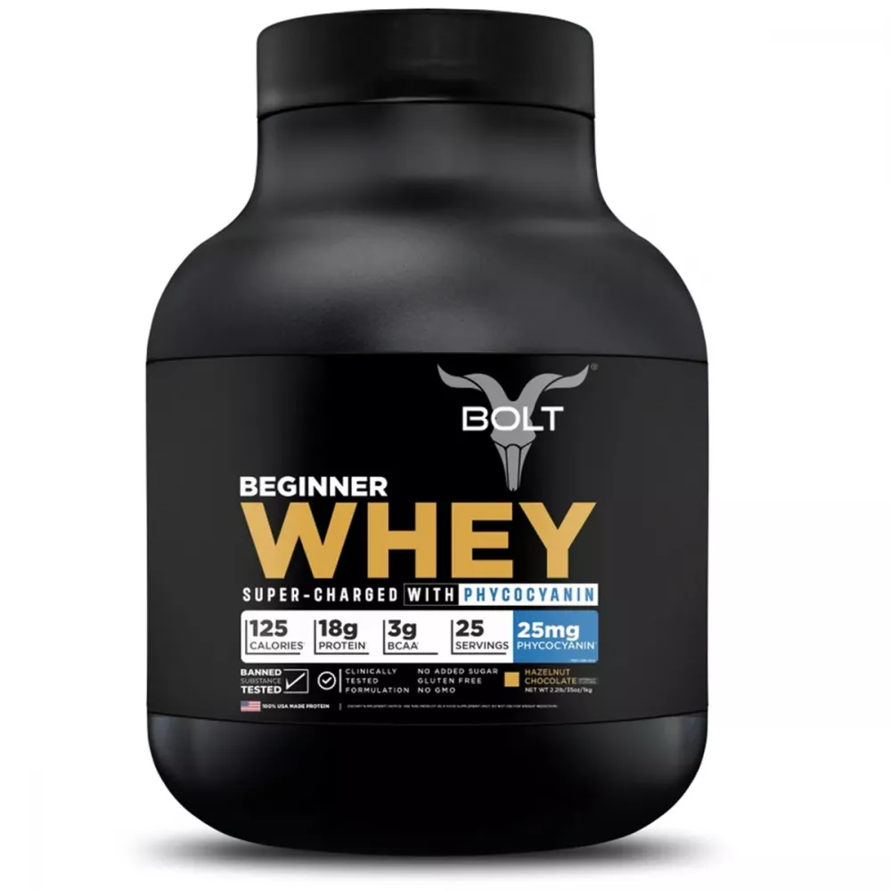 Bolt Beginner Whey Protein Chocolate Hazelnut (1kg)