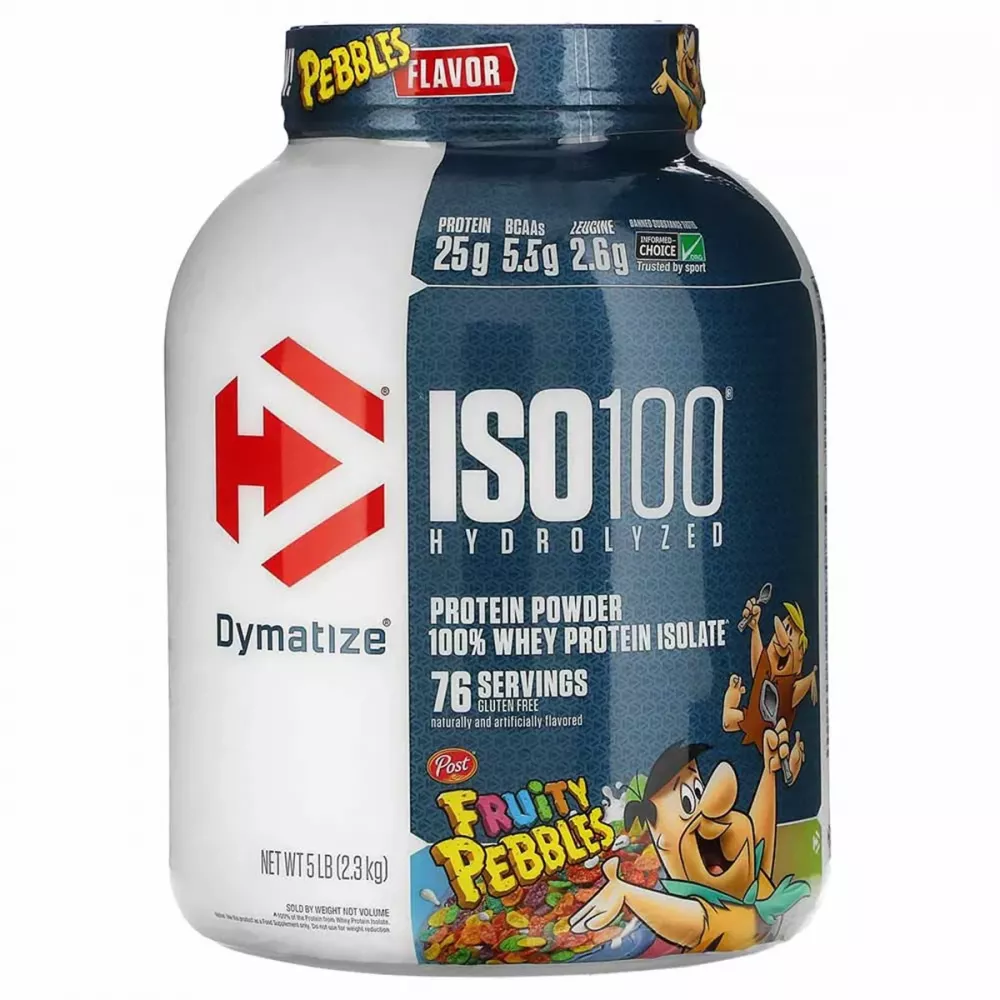 Dymatize ISO 100 Hydrolyzed Protein Powder Fruity Pebbles (2.3kg)