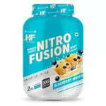 Healthfarm Nitro Fusion Whey Isolate Protein (62 Servings) Blueberry Muffin Blueberry (2kg)