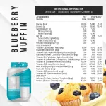 Healthfarm Nitro Fusion Whey Isolate Protein (62 Servings) Blueberry Muffin Blueberry (2kg)
