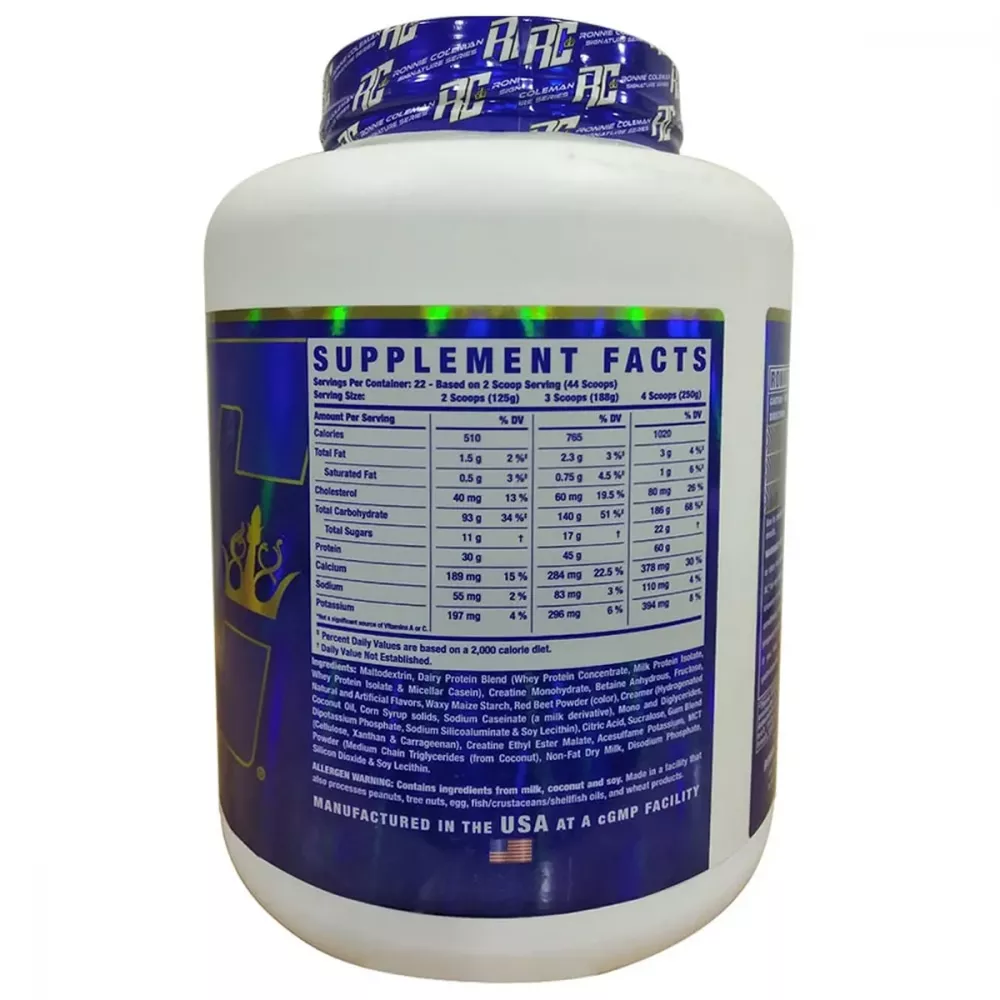 Ronnie Coleman King Mass Strawberry Milkshake (2.73kg)