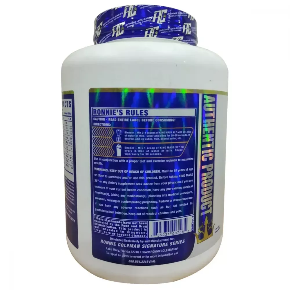 Ronnie Coleman King Mass Strawberry Milkshake (2.73kg)