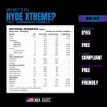 Prosupps Hyde Xtreme Hard-Hitting Energy Pre-Workout Blue Razz Popsicle (222g)