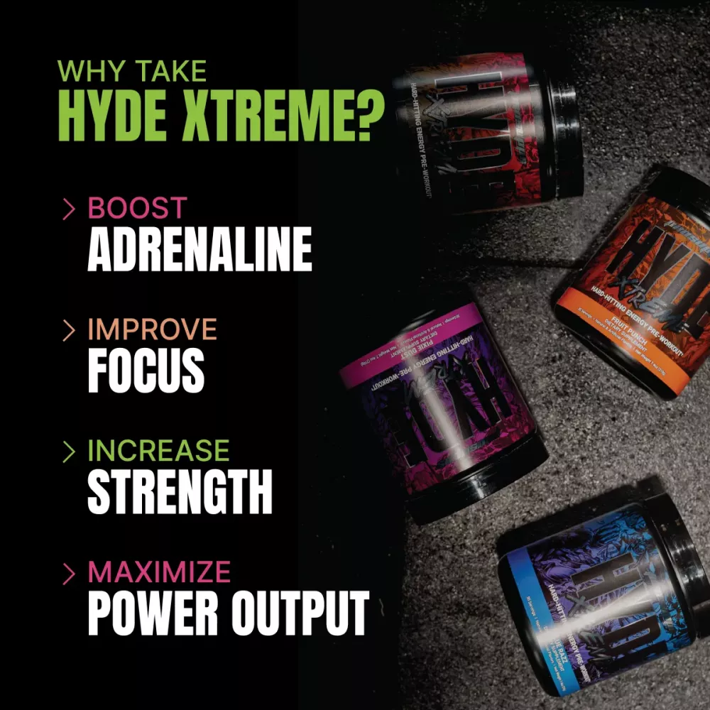 Prosupps Hyde Xtreme Hard-Hitting Energy Pre-Workout Watermelon (220g)