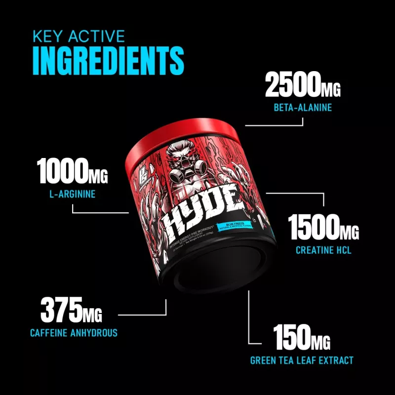 Buy Prosupps Hyde Og Pre Workout Pre Workout - 56% Off! | Healthmug