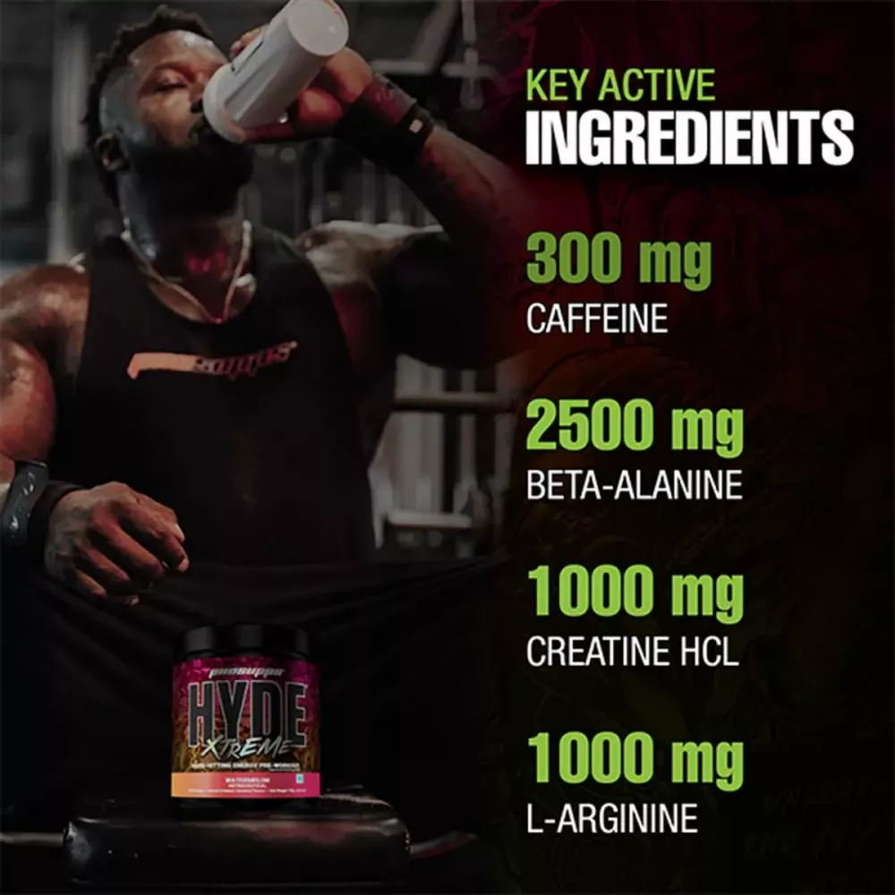 Prosupps Hyde Xtreme Pre Workout Watermelon (190g)