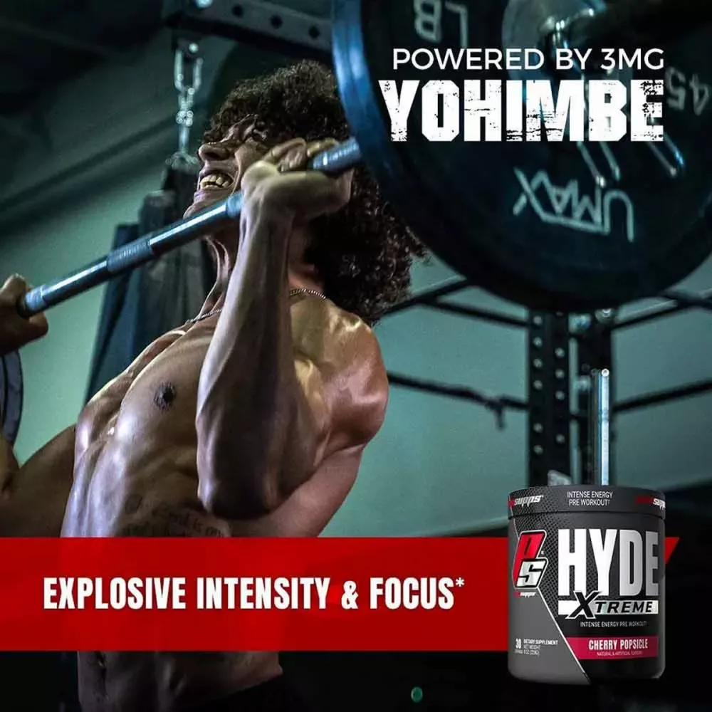Prosupps Hyde Xtreme Pre Workout Blue Raz (195g)