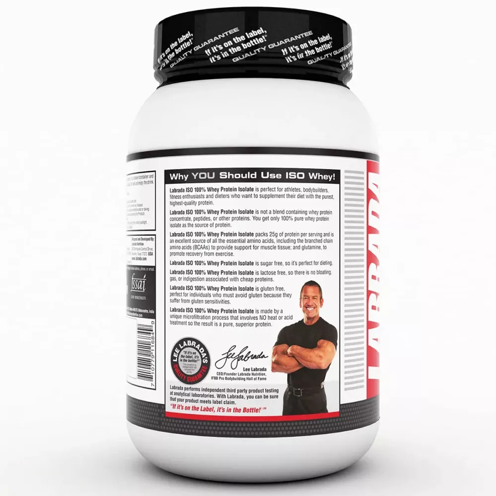 Labrada Iso 100% Whey Protein Isolate Mocha Cappuccino (900g)
