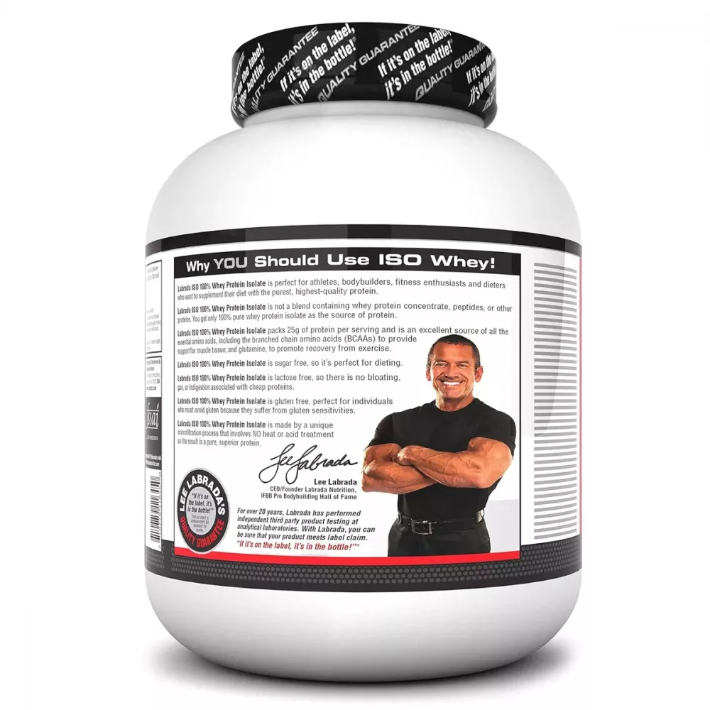 Labrada Iso 100% Whey Protein Isolate Chocolate (2kg)
