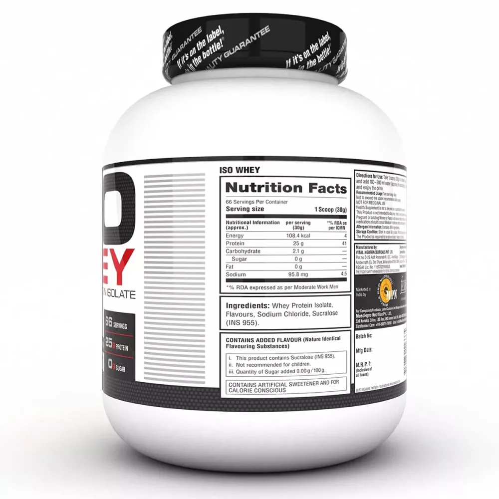 Labrada Iso 100% Whey Protein Isolate Cafe Brazil (2kg)