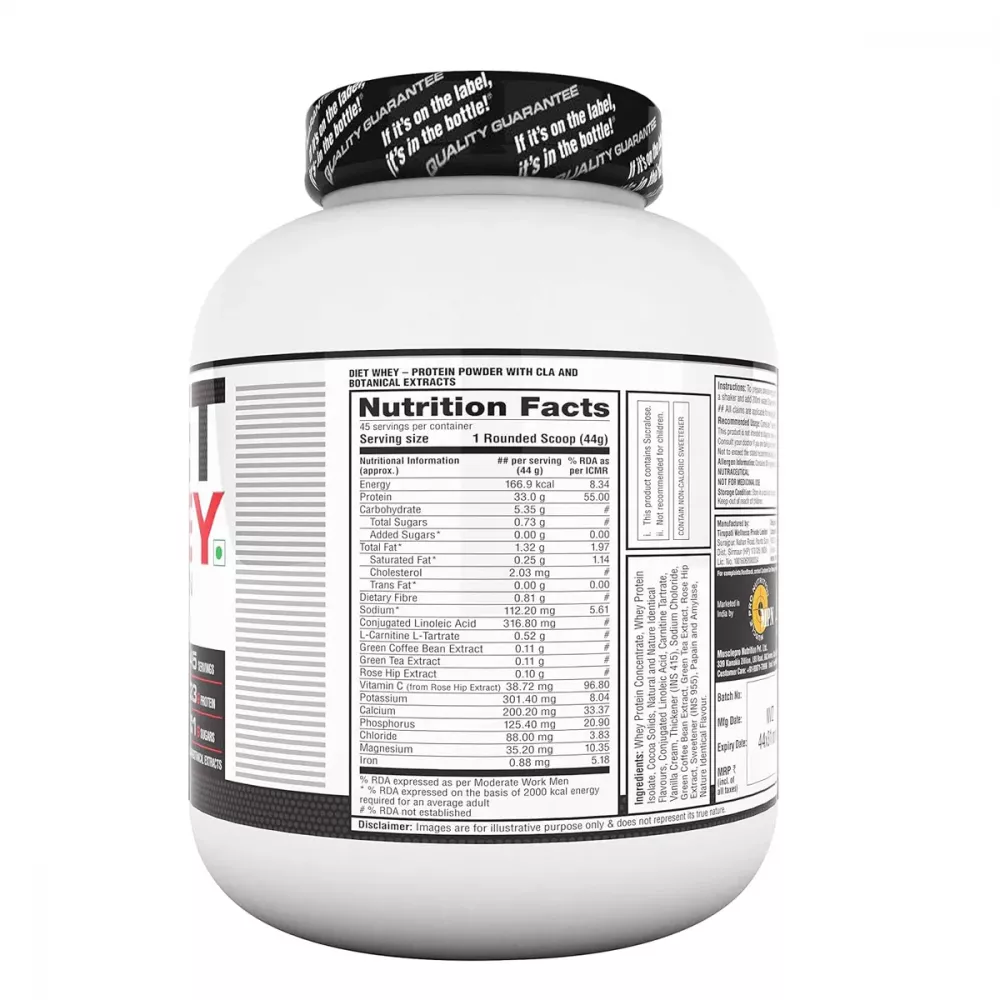 Labrada Diet Whey Protein Chocolate (2kg)