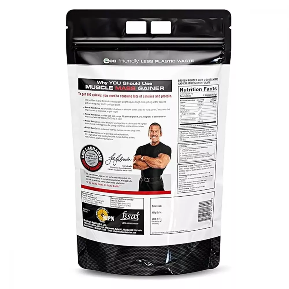 Labrada Muscle Mass Gainer Vanilla (5kg)